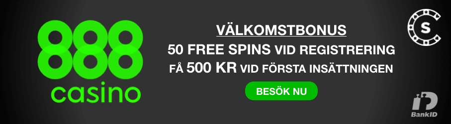 888 casino nyhet bonus och no deposit free spins svensknatcasino se