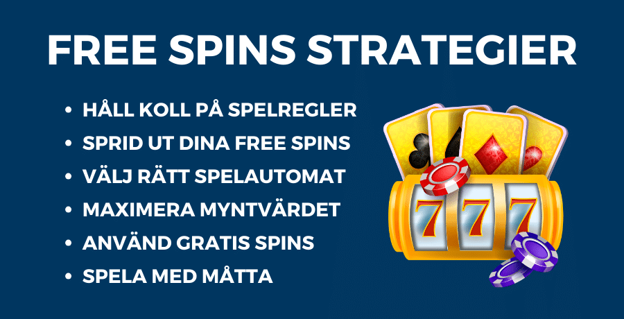 free spins strategier
