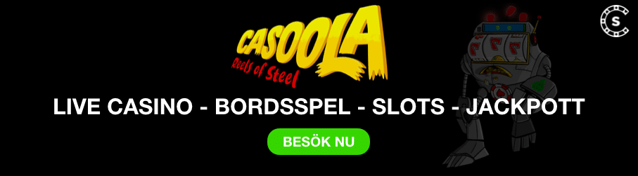 casoola nytt casino spelutbud svensknatcasino se