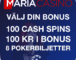 Ny Bonus hos Maria Casino